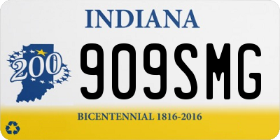 IN license plate 909SMG