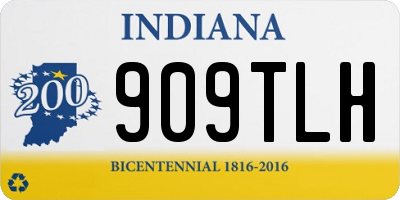 IN license plate 909TLH