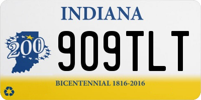 IN license plate 909TLT