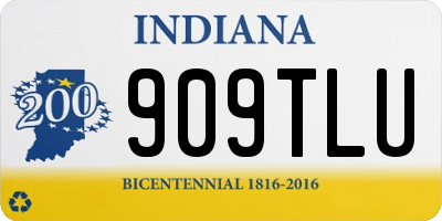 IN license plate 909TLU