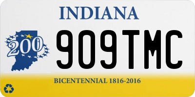 IN license plate 909TMC