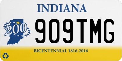 IN license plate 909TMG