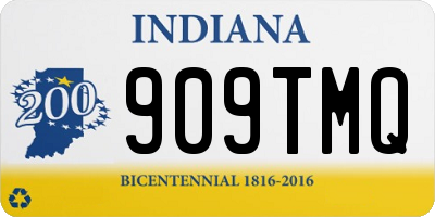 IN license plate 909TMQ