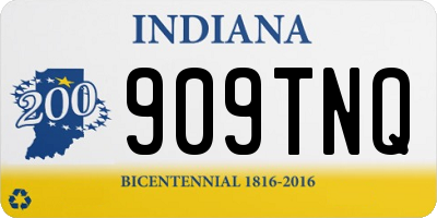 IN license plate 909TNQ