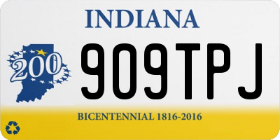 IN license plate 909TPJ