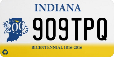 IN license plate 909TPQ