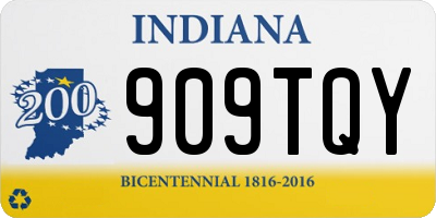 IN license plate 909TQY