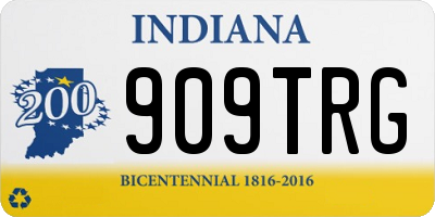 IN license plate 909TRG
