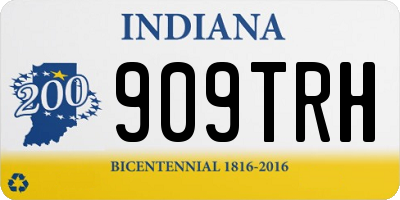 IN license plate 909TRH
