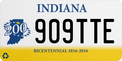 IN license plate 909TTE