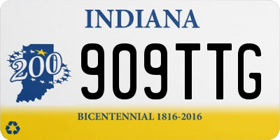 IN license plate 909TTG