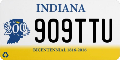 IN license plate 909TTU