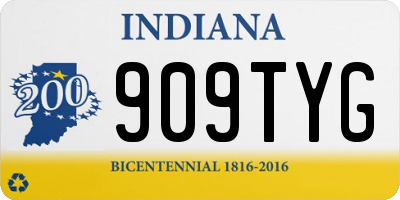 IN license plate 909TYG