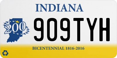 IN license plate 909TYH