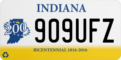 IN license plate 909UFZ