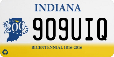 IN license plate 909UIQ