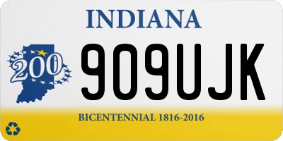 IN license plate 909UJK