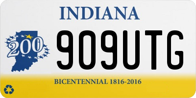 IN license plate 909UTG