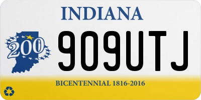 IN license plate 909UTJ
