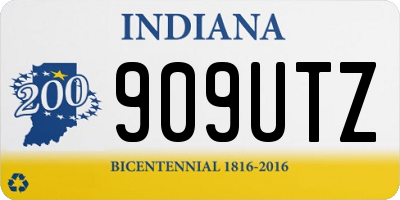 IN license plate 909UTZ