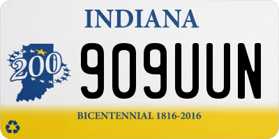 IN license plate 909UUN