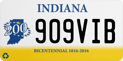 IN license plate 909VIB