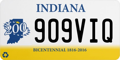 IN license plate 909VIQ