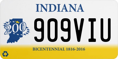 IN license plate 909VIU