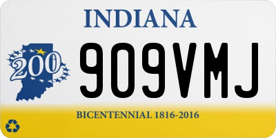 IN license plate 909VMJ