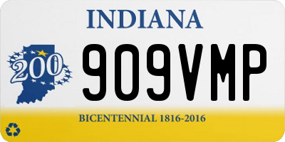 IN license plate 909VMP