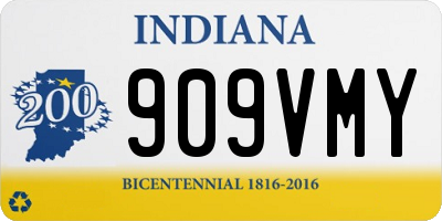 IN license plate 909VMY