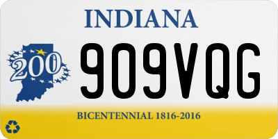 IN license plate 909VQG