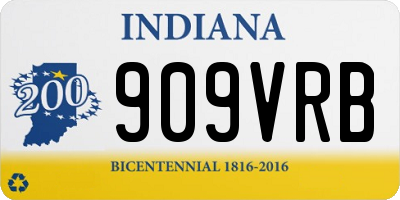 IN license plate 909VRB