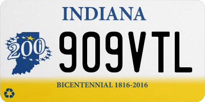 IN license plate 909VTL