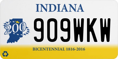 IN license plate 909WKW