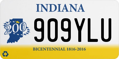 IN license plate 909YLU
