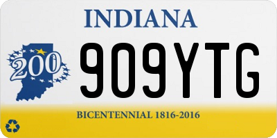 IN license plate 909YTG