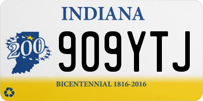 IN license plate 909YTJ