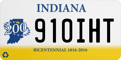 IN license plate 910IHT