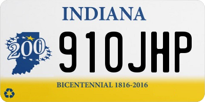 IN license plate 910JHP