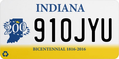 IN license plate 910JYU