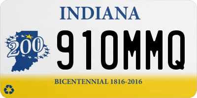 IN license plate 910MMQ