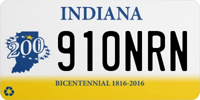 IN license plate 910NRN