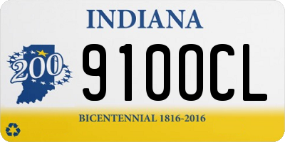 IN license plate 910OCL