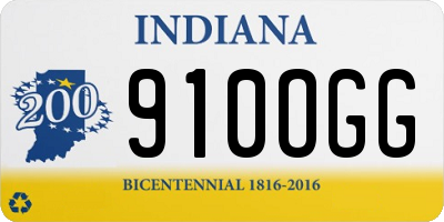 IN license plate 910OGG
