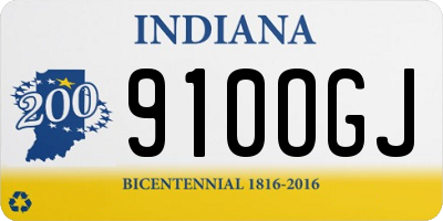 IN license plate 910OGJ