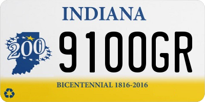 IN license plate 910OGR