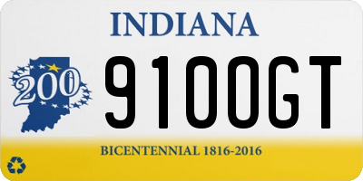 IN license plate 910OGT