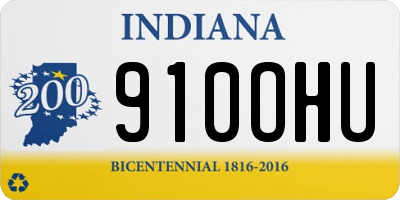 IN license plate 910OHU