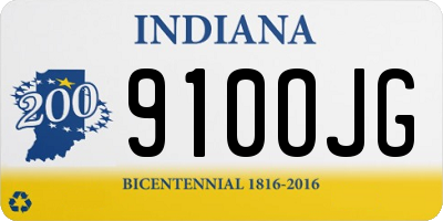 IN license plate 910OJG